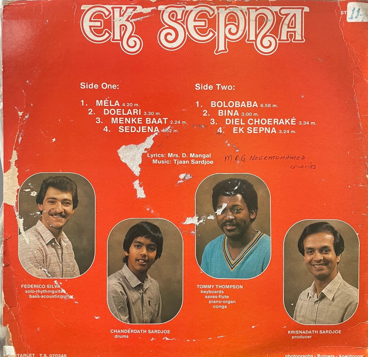 Ek Sepna - Tjaan Sardjoe (1981)